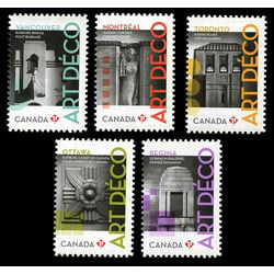 canada stamp 2472 6 architecture art deco 2011