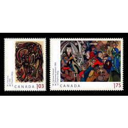 canada stamp 2438 2439 art canada daphne odjig 2011