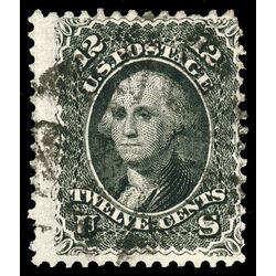 us stamp postage issues 97 washington 12 1867 U 003