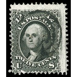 us stamp postage issues 97 washington 12 1867 U VG 005