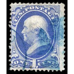 us stamp postage issues 134 franklin 1 1870 U 003