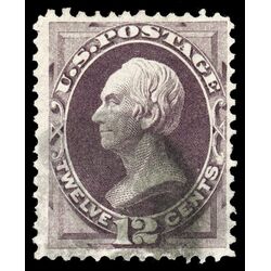 us stamp postage issues 151 clay 12 1870 U VF 001
