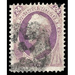 us stamp postage issues 153 gen winfield scott 24 1870 U VG 005