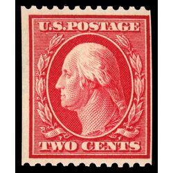 us stamp postage issues 386 washington 2 1910 M NH 002