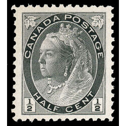 canada stamp 74 queen victoria 1898 M XF 035