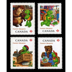 canada stamp 2542 5 franklin the turtle 2012