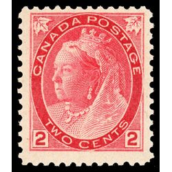 canada stamp 77 queen victoria 2 1899 M F VFNH 043
