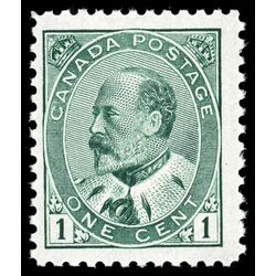 canada stamp 89 edward vii 1 1903 M F VFNH 035