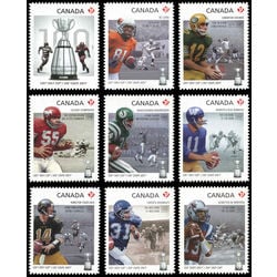 canada stamp 2568 76 100th grey cup game 2012