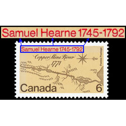 canada stamp 540i samuel hearne 6 1971