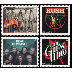 canada stamp 2656 9 canadian recording artists the bands 2013