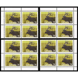canada stamp 1177 wapiti 74 1988 CB SET