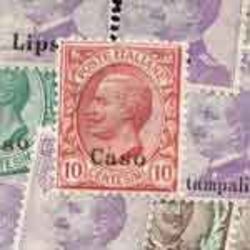 aegean islands stamp packet