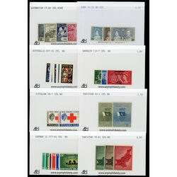 16 british empire complete sets