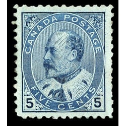 canada stamp 91 edward vii 5 1903 M VF 050