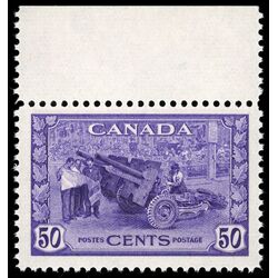 canada stamp 261 munitions factory 50 1942 M VFNH 031