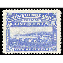 newfoundland stamp 91 view of cupids 5 1910
