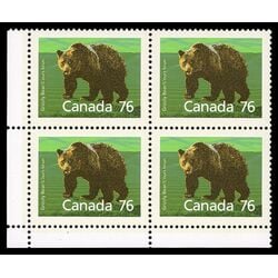 canada stamp 1178i grizzly bear 76 1989 CB LL