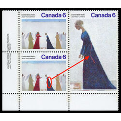 canada stamp 650ii nativity 6 1974 PB LL
