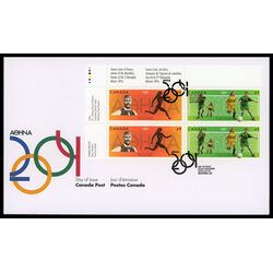canada stamp 2050a 2004 olympic summer games 2004 FDC UL