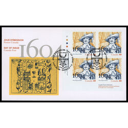 canada stamp 2044 pierre dugua sieur de mons 49 2004 FDC LL