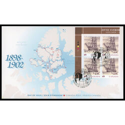 canada stamp 2026 fram 49 2004 FDC UL