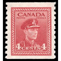 canada stamp 281 king george vi 4 1948 M VFNH 004
