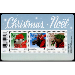 canada stamp 2879 christmas animals 4 55 2015