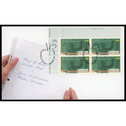 canada stamp 1961 teacher writing on blackboard 48 2002 FDC UL