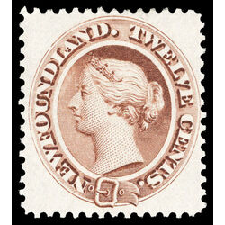 newfoundland stamp 29 queen victoria 12 1894 M VF 027