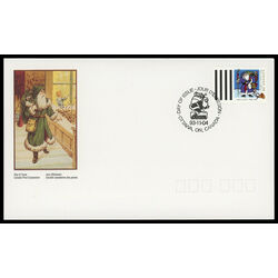 canada stamp 1502 north american santa claus 38 1993 FDC