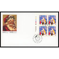 canada stamp 1341 sinterklaas holland 80 1991 FDC UL