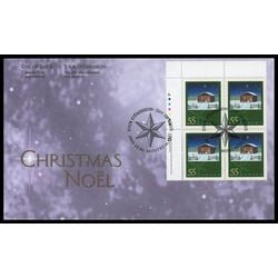 canada stamp 1874 christmas creche by michel guilemette 55 2000 FDC UL