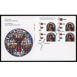 canada stamp 1671 scene from the life of the blessed virgin by christopher wallis 90 1997 FDC UL