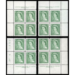 canada stamp 326 queen elizabeth ii 2 1953 PB SET %234