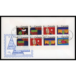 canada stamp 528a se10 christmas 1970 FDC PC 006