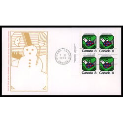 canada stamp 626 dove 8 1973 FDC UL