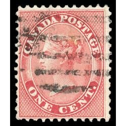 canada stamp 14 queen victoria 1 1859 U F VF 115