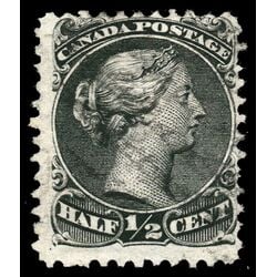 canada stamp 21c queen victoria 1868 U F 015