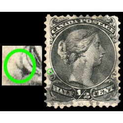 canada stamp 21 queen victoria 1868 U F 052