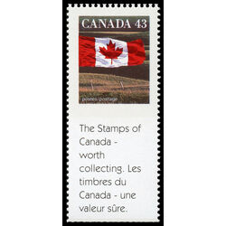 canada stamp 1359fii flag over field 43 1994