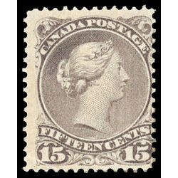canada stamp 29 queen victoria 15 1868 M FOG 038