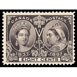 canada stamp 56 queen victoria diamond jubilee 8 1897 M F VFNH 103