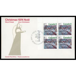 canada stamp 651 skaters at hull 8 1974 FDC UL