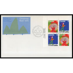canada stamp 675a christmas 1975 FDC UL