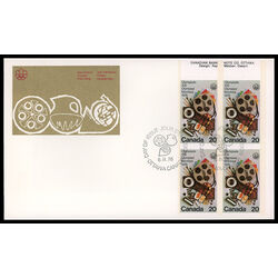 canada stamp 684 communications 20 1976 FDC UR