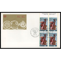 canada stamp 686 performing arts 50 1976 FDC UR