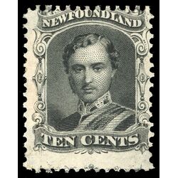 newfoundland stamp 27a prince albert 10 1866 M FOG 014