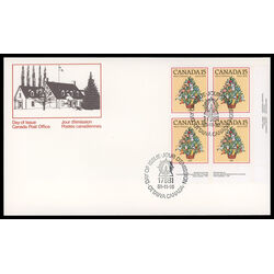 canada stamp 901 christmas tree 1881 15 1981 FDC LR