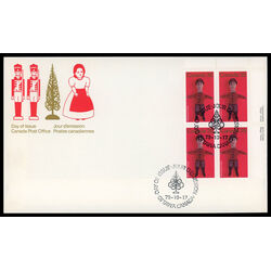 canada stamp 841 knitted stuffed doll 35 1979 FDC UR